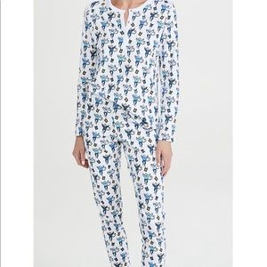 Roller Rabbit Monkey Nights Pajamas size Medium